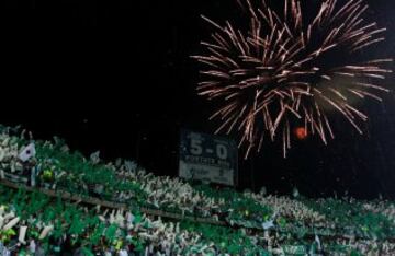 La afición de fiesta por la campaña de Nacional
