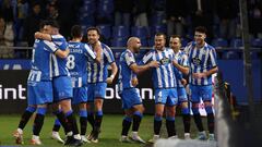 Partido Deportivo de La Coruña - Nastic. gol pablo Martínez