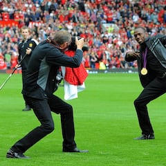 Usain Bolt será profesional por un día en Old Trafford