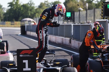 Pero el holandés se marcó una increíble Q3 y marcó el mejor crono en el circuito de Monza.