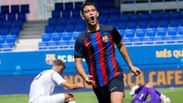 Tiene 18 a?os y arrasa en el Juvenil A con 12 goles y 5 asistencias: ?ngel Alarc¨®n, el delantero de Xavi para la Copa
