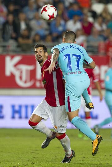 0-1. Paco Alcácer scores the first goal of the game.