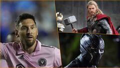 Messi sigue con las celebraciones de Marvel y ya van Thor y Black Panther