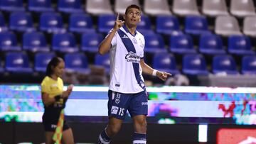 during the game Puebla vs Monterrey, corresponding to Round 11 of the Torneo Apertura 2023 of the Liga BBVA MX, at Cuauhtemoc Stadium, on October 03, 2023.
<br><br>
durante el partido Puebla vs Monterrey, correspondiente a la Jornada 11 del Torneo Apertura 2023 de la Liga BBVA MX, en el Estadio Cuauhtemoc, el 03 de Octubre de 2023.