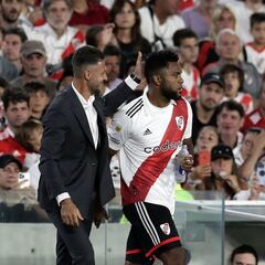 Demichelis, optimista con la presencia de Miguel Ángel Borja en el River - Boca