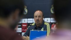 Benítez: "Me quedaría más veces a dormir en Valdebebas"