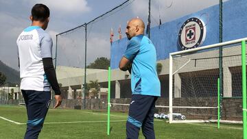 Oscar Pérez se estrena como entrenador de porteros en La Noria