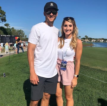 Krist se encuentra casada con el campocorto de 26 años, Trea Turner. 