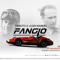 Ganador de la pole position en el GP de México recibirá casco réplica de Juan Manuel Fangio
