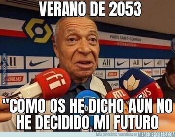 El futuro de Mbappé, de nuevo carne de memes