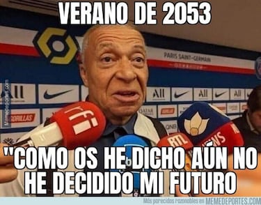 El futuro de Mbappé, de nuevo carne de memes