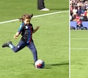Una niña del Crystal Palace de 10 años tira un penalti en el descanso: lo que hace después a la afición del Liverpool ya es viral