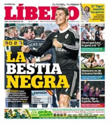 Portadas de la prensa deportiva