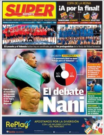 Portadas de la prensa mundial