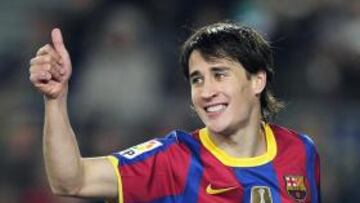 <b>SUEÑO ¿IMPOSIBLE? </b>Bojan es el delantero preferido de Mel para el Betis de Primera.