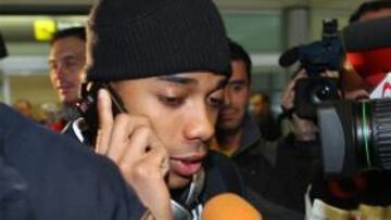 El Milán de Robinho ya está en Madrid
