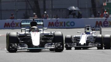 Carrera del GP de México 2016 de F1 en el circuito Hermanos Rodríguez.