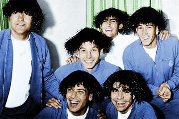 He was part of the Real Madrid side dubbed the 'ye-ye' team, a nickname inspired by the chorus of the Beatles song 'She Loves You', after posing for this photopraph in wigs imitating the group's iconic hairstyle.