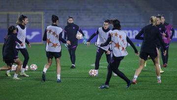 El Barcelona entrenando en Alemania.