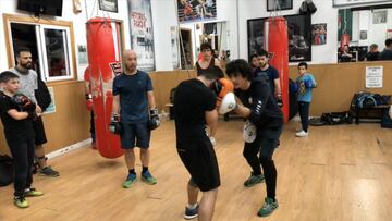 Presionar en el boxeo