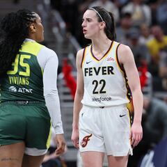 Caitlin Clark no puede evitar la derrota de las Indiana Fever ante Seattle Storm