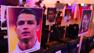 Cristiano y Messi se sentarán juntos en la gala de la FIFA