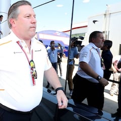 Zak Brown, CEO de McLaren: "El año pasado fue muy frustrante"