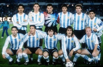 Argentina's Copa América '93 kit.