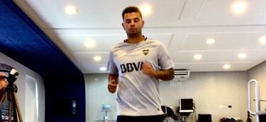 Cardona, Fabra, Barrios y Pérez inician pretemporada en Boca