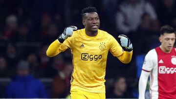 Onana con el Ajax.