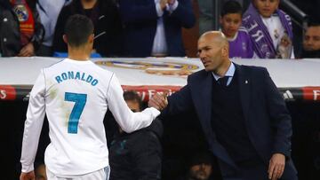 Zidane delighted to call on 'world's best' Ronaldo