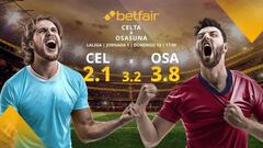 RC Celta de Vigo vs. CA Osasuna: horario, TV, estadísticas, clasificación y pronósticos
