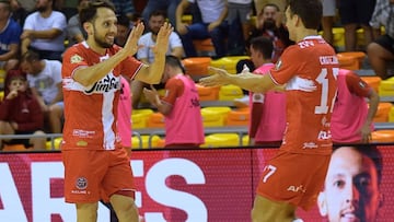 El Jimbee Cartagena ya gana en Europa y pasa a la Ronda Élite de Champions