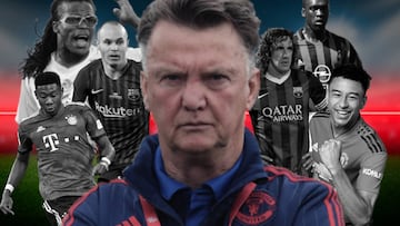 El XI de lujo de jugadores que Louis Van Gaal hizo debutar