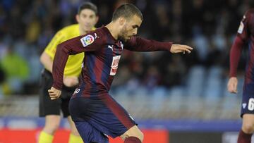 Pedro León, jugador del Eibar