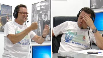 Roncero no daba crédito: así vivió la remontada del Atlético al Madrid en una final europea