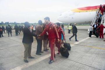 La Roja ya está en Guinea Ecuatorial