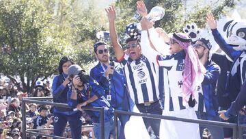 Así fue el festejo de la quinta de los Rayados de Monterrey