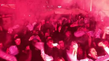 Celta Vigo-Real Madrid: Cheikh films fans' amazing welcome