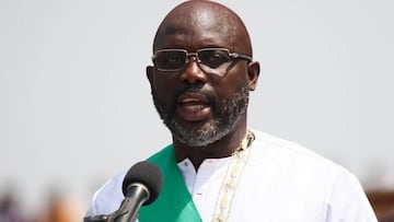 George Weah sworn in as president of Liberia