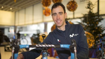 18/12/18 CICLISMO PRESENTACION MOVISTAR TEAM TEMPORADA 2019 
 ENTREVISTA EDUARDO SEPULVEDA