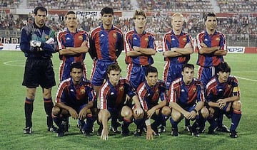 Once del Barcelona del Dream Team en 1994.