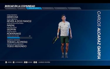 Carlos Alcaraz no hace "puntos de videojuego"... porque es mucho mejor que en los videojuegos