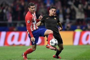 Lucas Hernández y Lorenzo Pellegrini