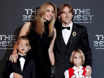 Luka Modric and family