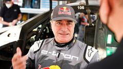 Carlos Sainz en el Dakar 2022.