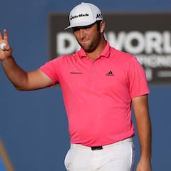 Jon Rahm sigue lanzado en Dubai; 2º a un golpe de Rose