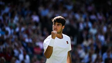 Resumen del Alcaraz vs Tarvet, segunda ronda de Wimbledon