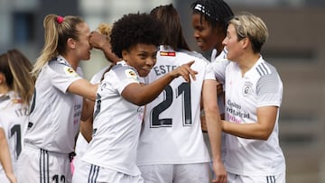 Jugadoras del Madrid CFF.