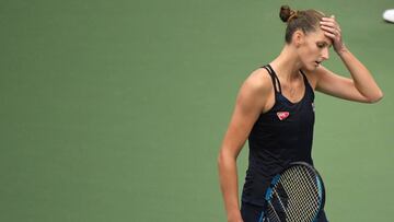 Cae la favorita n¨²mero 1: Garcia elimina a Karolina Pliskova